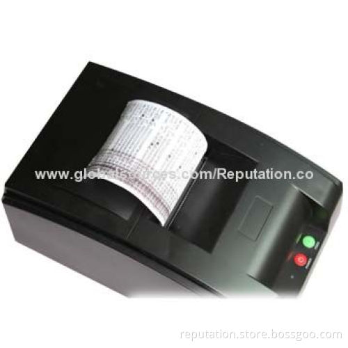 Mini-portable Receipt Printer with 1,400mAh Battery
